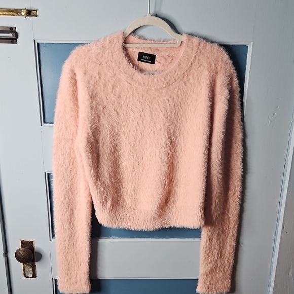 Vici Women's Cozy Fuzzy Longsleeve At Waist Sweater XL - Picture 2 of 10